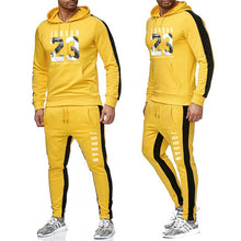 Load image into Gallery viewer, Brand Clothing Men's Fashion Tracksuit Casual Sportsuit Men Hoodies Sweatshirts Sportswear JORDAN 23 Coat+Pant Men Set